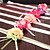 Χαμηλού Κόστους Λουλούδια Γάμου-Λουλούδια Γάμου Κορσάζ Καρπού / Μοναδική γαμήλια διακόσμηση Ειδική Περίσταση / Πάρτι / Βράδυ Χάντρες / Σατέν / Βαμβάκι 0-20 ίντσες