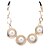 preiswerte Halsketten-Damen Niedlich Party Freizeit Modisch Europäisch Anhängerketten Perlenkette Perle Künstliche Perle Aleación Anhängerketten Perlenkette .