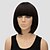 cheap Synthetic Wigs-Synthetic Wig Straight Straight Wig Short Black Synthetic Hair Women&#039;s