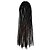 cheap Crochet Hair-20inch Kanekalon Senegalese Braids Soft Dread Lock Synthetic Braiding Hair Black Ombre Dark Brown