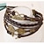 cheap Men&#039;s Bracelets-Women&#039;s Friendship Bracelet Wrap Bracelet Layered woven Owl Anchor Infinity Personalized Vintage European Inspirational Multi Layer Alloy Bracelet Jewelry Coffee For Christmas Gifts Daily Casual