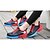 abordables Chaussures sport femme-Femme Talon Plat Tulle Confort Course à Pied Printemps / Eté / Automne Rouge / Fuchsia / Orange