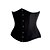 cheap Corsets &amp; Shapewear-Corset Women&#039;s White Black Red Satin Underbust Corset Lace Up Solid Colored