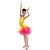 abordables Tenues de danse enfants-Danse latine Robes Utilisation Polyester / Spandex Cristaux / Stras Sans Manches Taille haute Robe / Gants / Coiffure