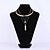 baratos Colares-Lgsp liga feminina necklacedaily zircônia cúbica-61161054 estilo elegante