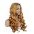 abordables Perruques Synthétiques Sans Bonnet-Perruque Synthétique Ondulé Style Sans bonnet Perruque Blond Blonde Cheveux Synthétiques Femme Blond Perruque Long Perruque Halloween