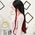 Недорогие Парики из искусственных волос-Искусственные волосы парики Естественные кудри Без шапочки-основы Красный