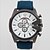 رخيصةأون ساعات كلاسيكية-V6 للرجال ساعة المعصم مقاوم للماء جلد فرقة سحر أسود / أزرق / بني
