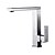 abordables Grifería de cocina-Grifería de Cocina - Sola manija Un agujero Níquel Cepillado Boquilla estándar Lavabo Moderno Kitchen Taps