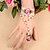 זול צמיד אופנתי-בגדי ריקוד נשים צמידי טבעת תחרה צמידים תכשיטים לבן עבור Party יומי קזו&#039;אל