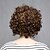 זול פיאות סינטטיות אופנתיות-פאות סינתטיות מתולתל מסולסל פאה בלונד קצר בלונד שיער סינטטי בגדי ריקוד נשים בלונד