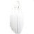 billiga Kostymperuk-cosplay kostym peruk syntetisk peruk rak rak asymmetrisk peruk långt vitt syntetiskt hår kvinnors naturliga hårfäste vit