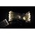 abordables Guirlandes Lumineuses LED-5m Guirlandes Lumineuses 50 LED LED Dip Blanc Chaud / RVB / Blanc Imperméable / Rechargeable 100-240 V / IP65