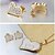 cheap Jewelry Sets-Women&#039;s Rhinestone Sweet Heart Style Gold Alloy Necklace Earrings Jewelry Set