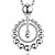 cheap Necklaces-Women&#039;s Circle Geometric Shape Cute Party Work Casual Fashion Choker Necklace Pendant Necklace Statement Necklace Diamond Sterling Silver