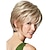 cheap Older Wigs-Synthetic Wig Straight Straight Wig Short Blonde Synthetic Hair Women&#039;s Blonde StrongBeauty