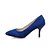 זול נעלי עקב לנשים-בגדי ריקוד נשים עקבים משרד קריירה מסיבה וערב קיץ עקב סטילטו בוהן מחודדת PU שחור כחול בז&#039;