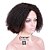 halpa Peruukit ihmisen hiuksista-Aidot hiukset Koneella valmistettu U-muotoinen Liimaton kokoverkko Peruukki tyyli Kinky Curly Peruukki 130% 150% 180% Hiusten tiheys Luonnollinen hiusviiva Afro-amerikkalainen peruukki 100 / Lyhyt