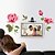 cheap Wall Stickers-Decorative Wall Stickers - Plane Wall Stickers Still Life / Romance / Fashion Living Room / Bedroom / Study Room / Office / Removable