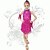 cheap Kids&#039; Dancewear-Shall We Latin Dance Children Performance Spandex Sequins / Tassel(s) Backless Dresses Fuchsia