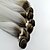 preiswerte Clip-in-Erweiterungen-heißer Verkauf synthetische yaki Welle T1b / Silber Haar spinnt Haarverlängerung