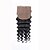 cheap Closure &amp; Frontal-8 12 14 16 18 20inch Natural Black Hand Tied Deep Wave Human Hair Closure Medium Brown Swiss Lace 45 gram Average Cap Size