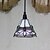 abordables Suspension-20 cm (8 inch) Style mini Lampe suspendue Verre Cône Autres Tiffany / Saladier 110-120V / 220-240V