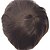 baratos Pedaços de cabelo humano e postiços-8 &quot;x10&quot; toupees dos homens naturais 1b cor do cabelo em linha reta em estoque as perucas de base da pele