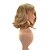 abordables Perruques Synthétiques-Perruque Synthétique Droit Droit crépu Style Sans bonnet Perruque Blond Blonde Cheveux Synthétiques Femme Blond Perruque