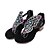 preiswerte Damensandalen-Damen Sommer Niedriger Heel Komfort Fersenriemen Normal Kleid Glitter / Reißverschluss Leder Golden / Schwarz / Silber