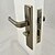 economico Lucchetti a combinazione-antico serratura in ottone, blocco della leva, leverset, Leva porta con 3 chiavi