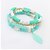 billige Religiøse smykker-Dame Charm-armbånd Strand Armbånd Mode Europæisk kostume smykker Akryl Glas Legering Fjer Smykker Til Bryllup Fest Daglig Afslappet