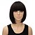 cheap Synthetic Wigs-Synthetic Wig Straight Straight Wig Short Black Synthetic Hair Women&#039;s