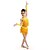 ieftine Ținute Dans Copii-Dans Latin Vârf Franjuri Cristale / Strasuri Performanță Fără manșon Înalt Spandex Poliester
