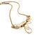 cheap Necklaces-D Exceed Petals Gold-plated Pendant Necklace For Woman
