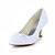 cheap Wedding Shoes-Women&#039;s Wedding Bowknot Stiletto Heel Comfort Ivory White