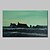 olcso Absztrakt festmények-Hang festett olajfestmény Kézzel festett - Absztrakt Híres Landscape Klasszikus Kerettel