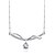 abordables Collier-Femme Pendentif de collier Goutte Blanc Argent Bijoux Pour Mariage Soirée Quotidien Décontracté 1pc