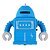 זול רובוטים-YQ® 88191A-2 רוֹבּוֹט אינפרא אדום הליכה / לשחק כדורגל דמויות &amp; Playsets צעצועים