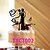 cheap Cake Toppers-Cake Topper Classic Theme Classic Couple Acrylic Wedding with 1 pcs OPP