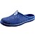 זול כפכפים לגברים-בגדי ריקוד גברים נעלי נוחות סיליקון אביב / קיץ סנדלים נעלי מים / הליכה מונע החלקה אדום / כחול / לבן / EU42