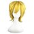 preiswerte Halloween Perücken-Cosplay Perücken Kingdom Hearts Villetta Nu Gold Kurz Anime Cosplay Perücken 35 CM Hitzebeständige Faser Mann / Frau