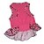 Недорогие Одежда для собак-Собака Платья Одежда для щенков С сердцем Животное Одежда для собак Одежда для щенков Одежда Для Собак Бледно-розовый цвет Костюм для девочки и мальчика-собаки Хлопок XXS XS S M L