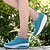 Χαμηλού Κόστους Γυναικεία Αθλητικά Παπούτσια-Γυναικεία Τούλι Άνοιξη / Καλοκαίρι / Φθινόπωρο Ανατομικό Γυμναστική &amp; Cross-training Πλατφόρμα Γκρίζο / Κόκκινο / Μπλε