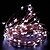 billiga LED-ljusslingor-10m Ljusslingor 100 lysdioder Dip LED 1set Varmvit Vit Multifärg Party Dekorativ Semester 100-240 V / IP65