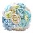 abordables Fleurs de mariage-Fleurs de mariage Bouquets Mariage / Fête / Soirée Fleur séchée / Strass / Polyester 25cm