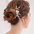cheap Headpieces-Pearl / Crystal Hair Combs / Headwear with Floral 1pc Wedding / Special Occasion Headpiece