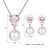 cheap Jewelry Sets-Women&#039;s Jewelry Set - Imitation Pearl, Rhinestone, Rose Gold Plated Include Necklace / Earrings Golden For Wedding / Party / Daily