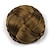 economico Chignon-viziosa oro riccio grande tessuto chignon capelli umani senza cappuccio parrucche 2005