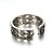 olcso Divatos gyűrű-Uniszex Band Ring Állítható gyűrű hüvelykujj gyűrű Ezüst Ezüst Vintage Punk Napi Hétköznapi Ékszerek